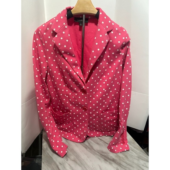 Talbots Blazer Polka Dot Size Small - Picture 1 of 5